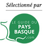 Selectionné par le Guide du Pays Basque